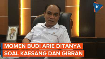 Momen Budi Arie Hindari Pertanyaan Jet Pribadi Kaesang dan Dugaan Akun Kaskus Gibran