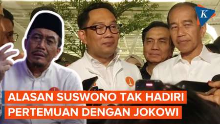 Suswono Tak Hadir Pertemuan dengan Jokowi, Ini Penjelasan RK