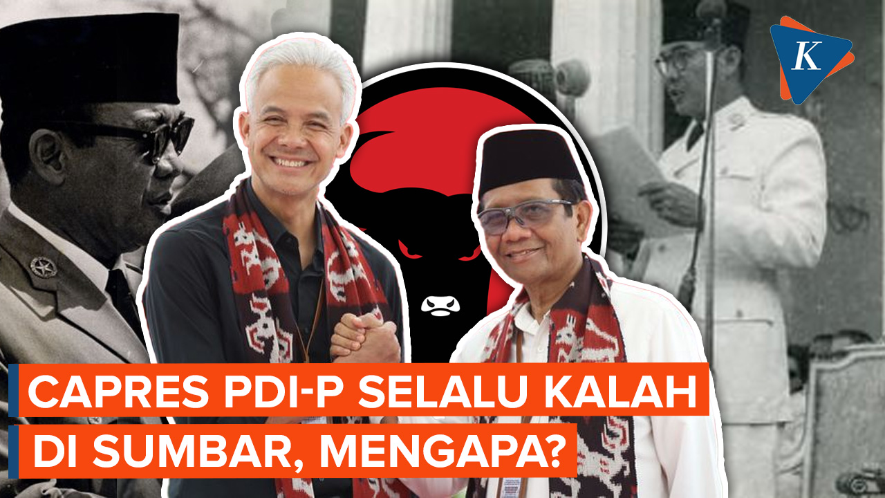 Capres PDI-P Selalu Kalah di Sumbar, Pengamat Menilai Ada Sejarah Kelam