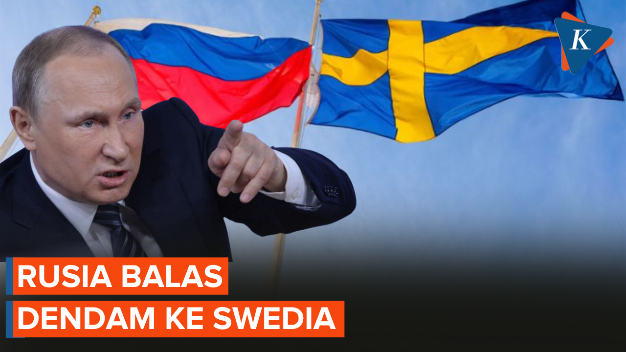 Rusia Balas Dendam ke Swedia: Tutup Kantor Konsulat, Usir 5 Diplomat