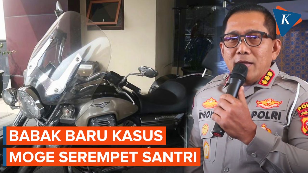 Polda Tetapkan Pengendara Moge Serempet Santri di Ciamis sebagai Tersangka