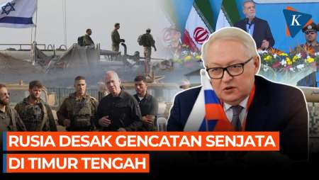 Timur Tengah Berkecamuk, Rusia Desak Israel-Iran untuk Menahan Diri