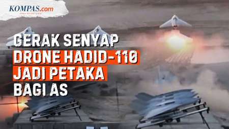 AS Kecolongan: Iran Berhasil Mengevolusi Drone Hadid-110, "Petaka" Baru Markas Washington Di Teluk