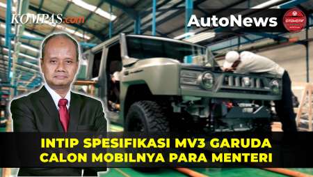 Jadi Mobil Menteri, Pindad Akui Komponen MV3 Garuda Masih Impor