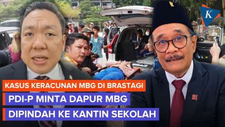 Soal Keracunan MBG Di Brastagi, PDI-P: Harusnya Dapur Dipindah Ke Sekolah