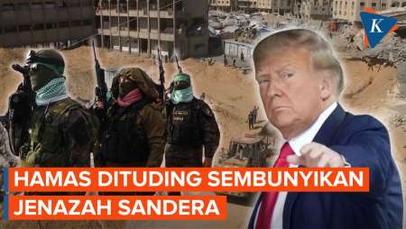 Trump Tuding Hamas Sembunyikan Jenazah Sandera, Pengawasan Diperketat