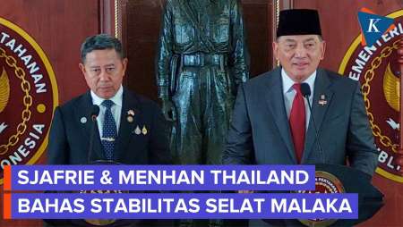 Sjafrie Terima Kunjungan Menhan Thailand: Bahas Selat Malaka & Kerja Sama Pertahanan
