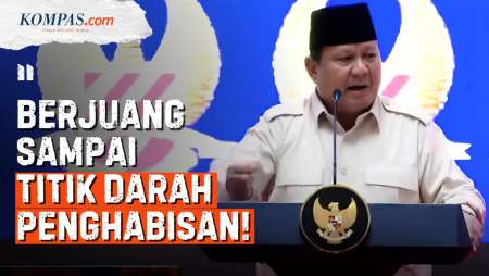 [FULL] Di Hadapan Purnawirawan TNI AD, Prabowo: Kita Tak Mau Jadi Kacung Bangsa Lain!