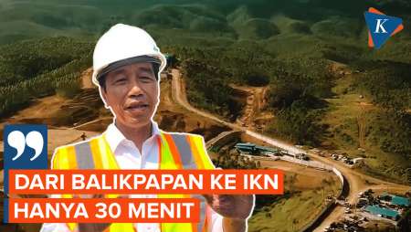 Jokowi: Tol Balikpapan Percepat Jalan ke IKN, Hanya 30 Menit