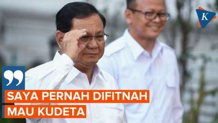 Respons Prabowo soal Isu Tampar Wamentan, Fitnah Tiada Henti