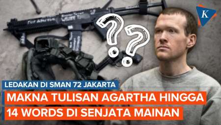 Arti Agartha, 14 Words, Dan Nama Teroris Dunia Di Senjata Mainan Ledakan SMAN 72 Jakarta