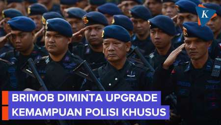 Kapolri Minta Brimob Pelajari Pasukan Khusus Di Luar Negeri