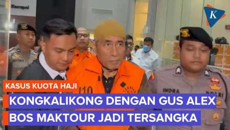 Maktour dan Kesthuri Diduga Serahkan 346 Ribu Dollar AS ke Gus Alex