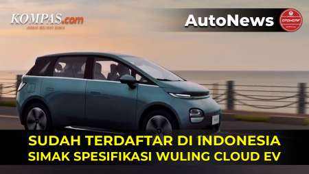 Mobil Listrik Wuling Cloud EV Sudah Terdaftar di Indonesia