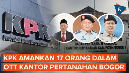 KPK OTT Kantor BPN Bogor, 17 Orang Diamankan dan 20 Koper Uang Disita