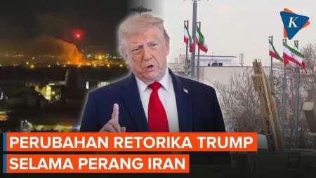 Omongan Plin-plan Tump Terhadap Iran, Banyak Target Perang Ditinggalkan