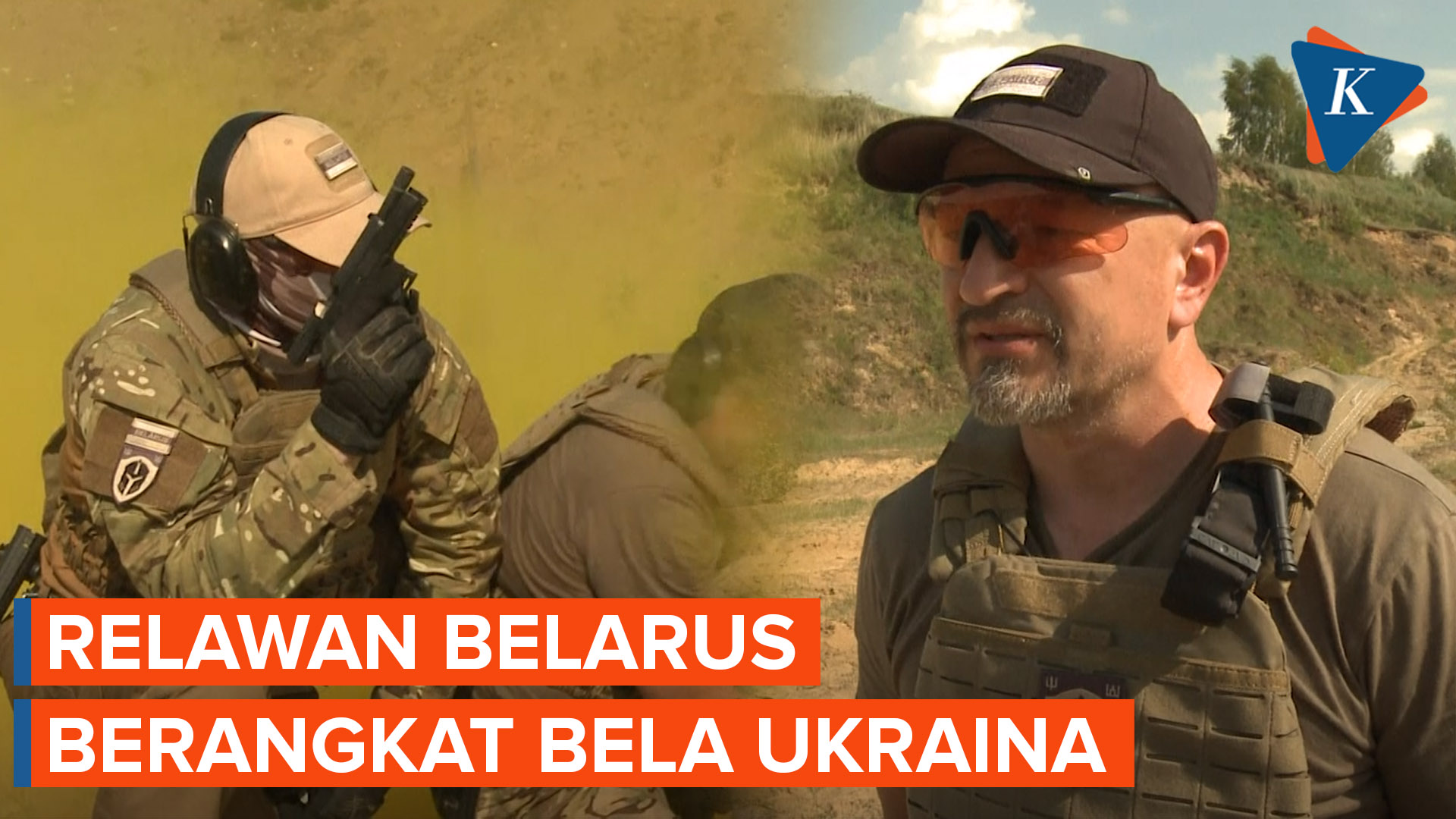 Warga Belarus Angkat Senjata untuk Ukraina