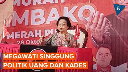 Megawati Sindir Politik Uang dan Pengarahan Kades Saat Pemilu