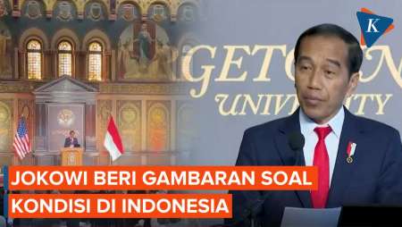 Jokowi  Beri Kuliah Umum di Luar Negeri Pertama Kali, Bicara…