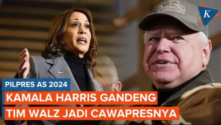 Profil Tim Walz, Mantan Guru Sekolah yang Jadi Cawapres Kamala Harris di Pilpres AS