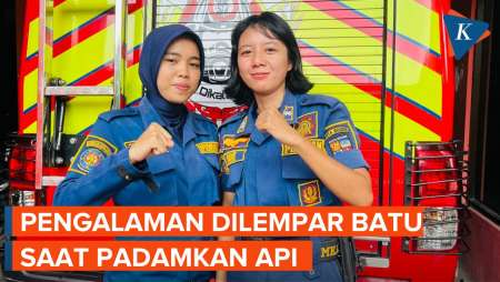 Cerita Dua Wanita Pemadam Kebakaran, Dilempar Batu Saat Bertugas