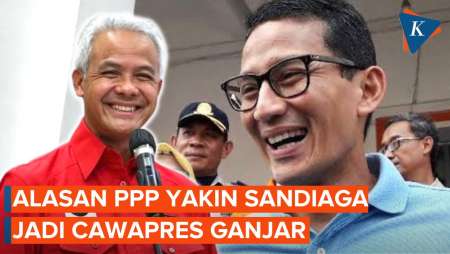 PPP Yakin PDI-P Pilih Sandiaga Jadi Cawapres Ganjar