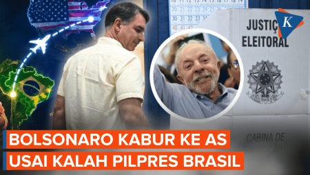 Flavio Bolsonaro Kabur ke AS Setelah Kalah Pilpres Brasil