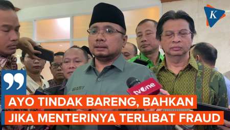 Yaqut Tantang Pansus Haji DPR Tindak Pejabat Kemenag yang “Mainkan” Kuota Haji Khusus