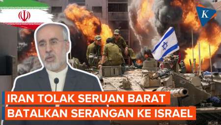 Iran Tutup Kuping! Tolak Seruan Barat untuk Batalkan Serangan ke Israel