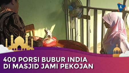 Bubur India di Masjid Jami Pekojan Semarang, Hanya Ada Saat Ramadhan