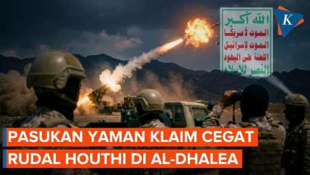 Rudal Houthi Buatan Iran Dicegat Pasukan Yaman Di Provinsi Al Dhaela