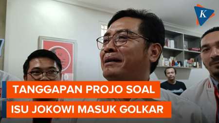 Jawaban Projo soal Isu Jokowi Masuk Golkar