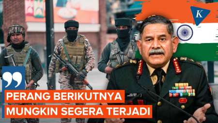 Belajar dari Konflik Kashmir, Jenderal India Peringatkan Hadapi Ancaman Perang Berikutnya