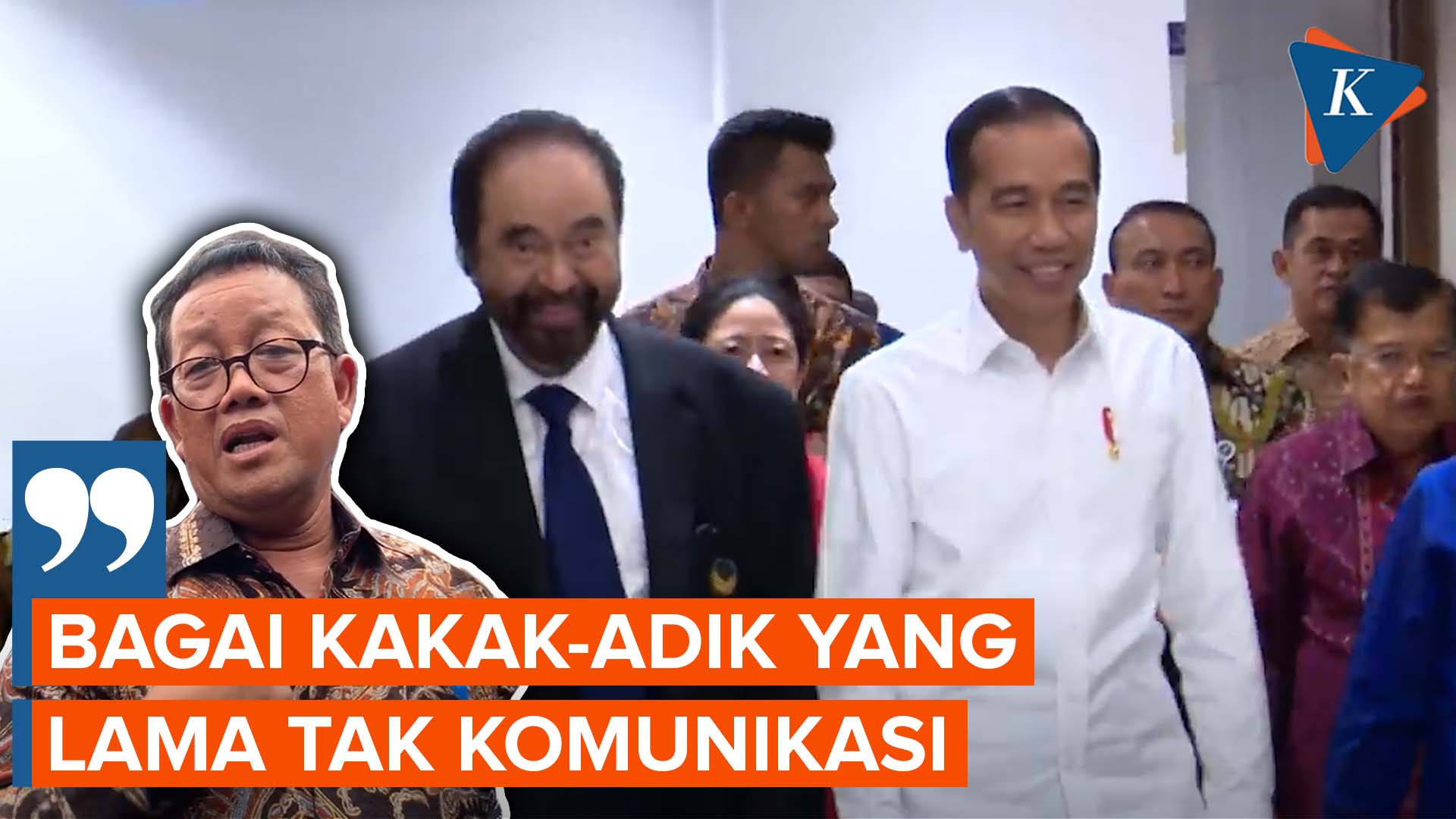 Pertemuan Surya Paloh dan Jokowi Disebut sebagai Momen Lepas Rindu