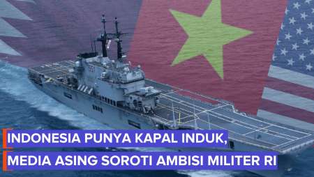 Media Asing Soroti Ambisi Militer Indonesia Usai Kapal Induk Garibaldi Tiba di Jakarta
