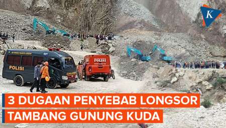 Tiga Dugaan Penyebab Longsor Tambang Gunung Kuda yang Tewaskan 17 Orang