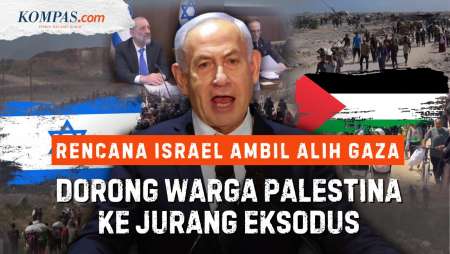 Israel Ambil Alih Gaza! di Balik Strategi Tel Aviv yang Mengancam Jutaan Warga Palestina
