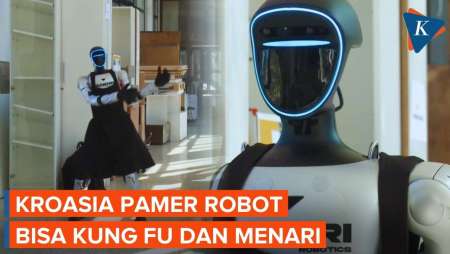 Kroasia Pamer Robot Humanoid, Bisa Menari dan Lakukan Gerakan Kung Fu