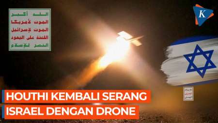 Kelompok Houthi Kembali Serang Israel, Kali Ini Malam Hari