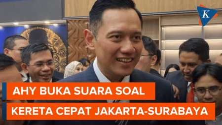 Soal Kereta Cepat Jakarta-Surabaya, Menko AHY: Ini Akan Jadi Game Changer