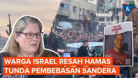 Warga Israel Resah Saat Hamas Tunda Pembebasan Sandera