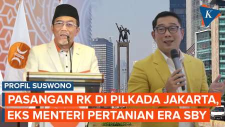 Profil Suswono, Eks Mentan Era SBY Jadi Wakil Ridwan Kamil di Pilkada Jakarta 2024