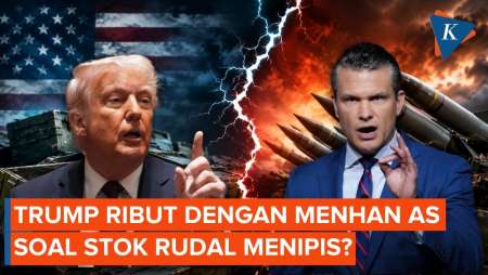 Trump Disebut Ribut Dengan Menhan Pete Hegseth Gara-gara Stok Rudal AS Menipis