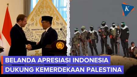 Menlu Belanda Apresiasi Indonesia Terus Upayakan Perdamaian di Gaza