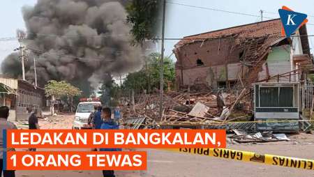 Ini Penyebab Ledakan di Bangkalan yang Tewaskan 1 orang