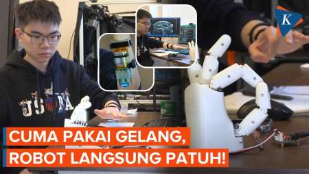 Cuma Pakai Gelang, Manusia Kini Bisa Kendalikan Tangan Robot Dari Jarak Jauh!