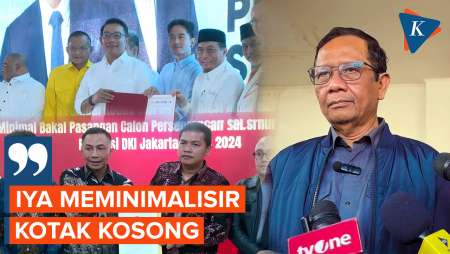 Mahfud MD Nilai Putusan MK Minimalisir Kotak Kosong dan Calon Boneka