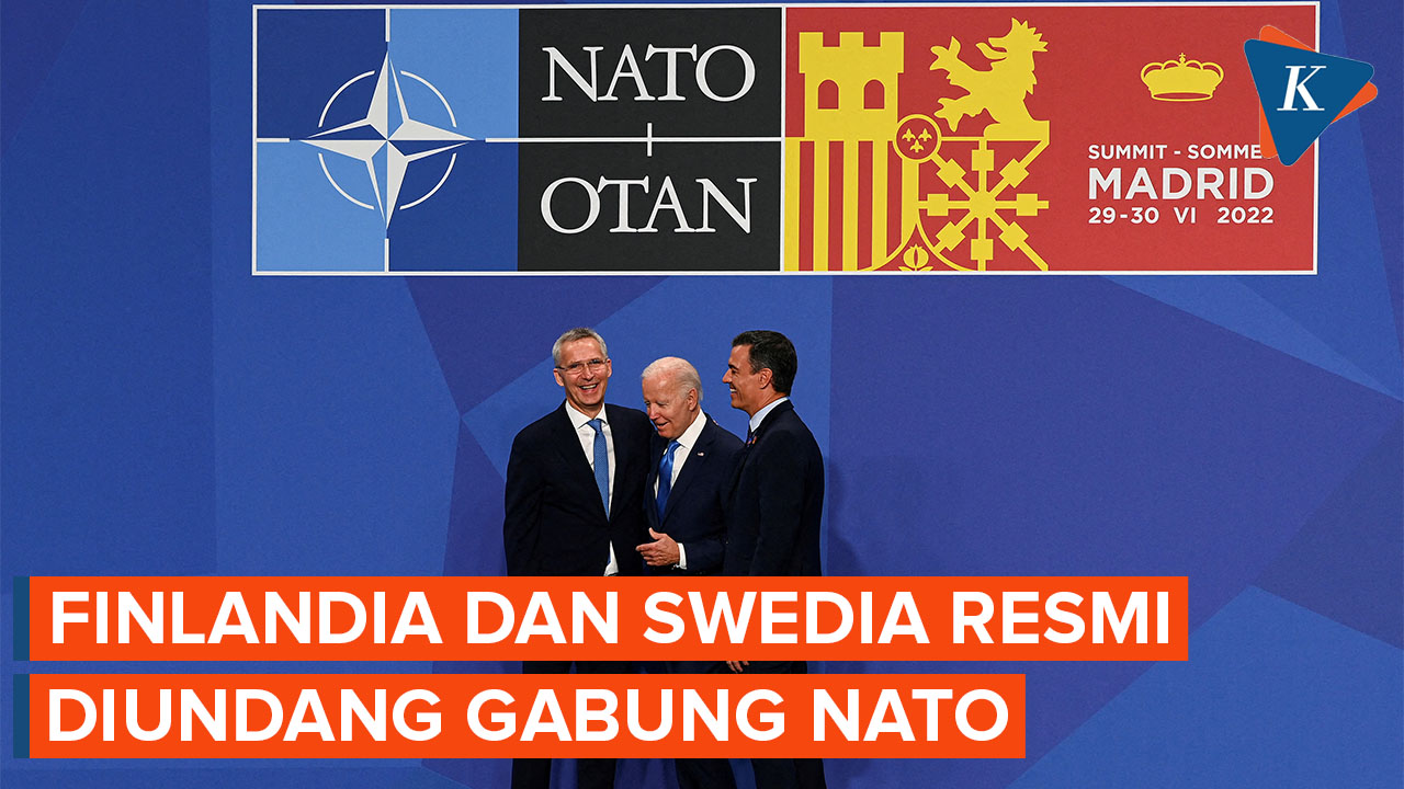NATO Resmi Undang Finlandia dan Swedia jadi Anggota