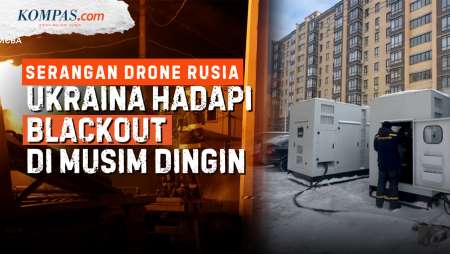 Drone Rusia Bikin Ukraina "Black Out" Di Musim Dingin, Warga Terancam Hipotermia