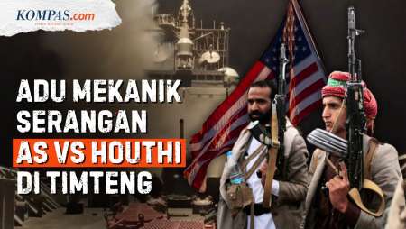 Serangan Houthi ke Israel Vs AS ke Yaman, Mana yang Lebih Parah?